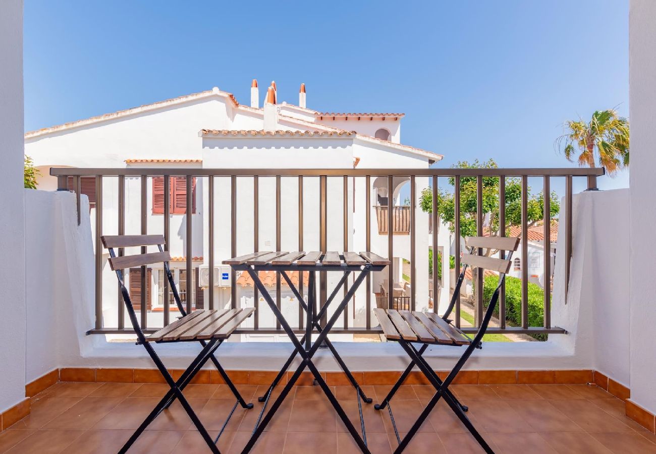 Ferienwohnung in Alaior - Siesta Mar 2 Family Deluxe Pool View Apt 51