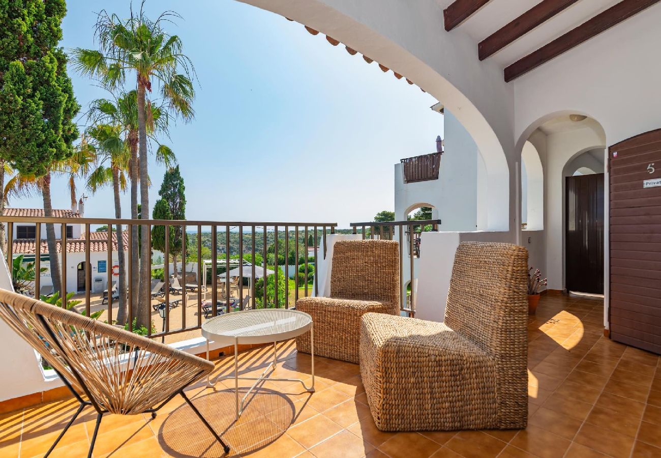 Ferienwohnung in Alaior - Siesta Mar 2 Family Deluxe Pool View Apt 51