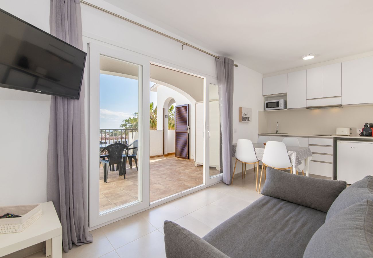 Ferienwohnung in Alaior - Siesta Loft Premium Sea and Pool View