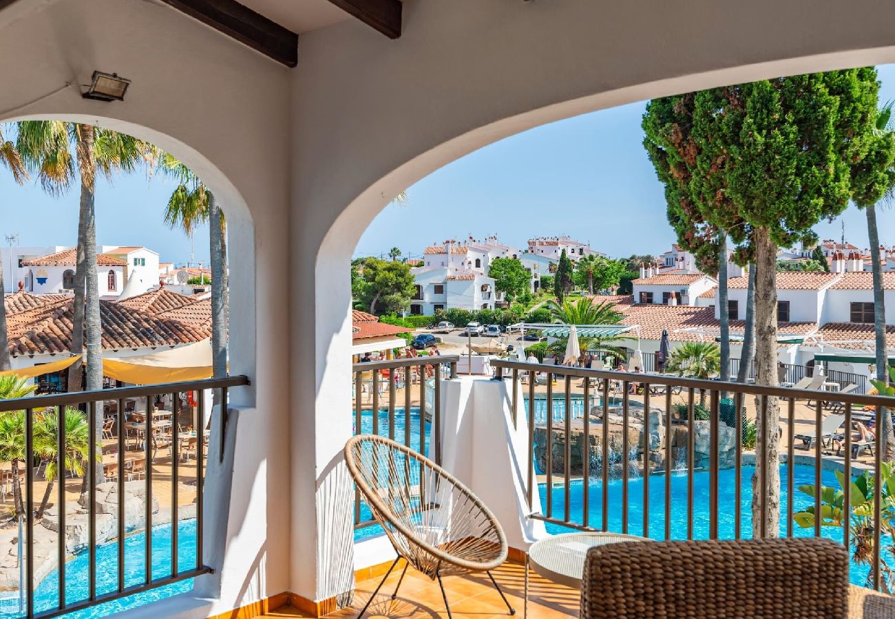 Apartment in Alaior - Siesta Mar 2 Family Deluxe Pool View Apt 51